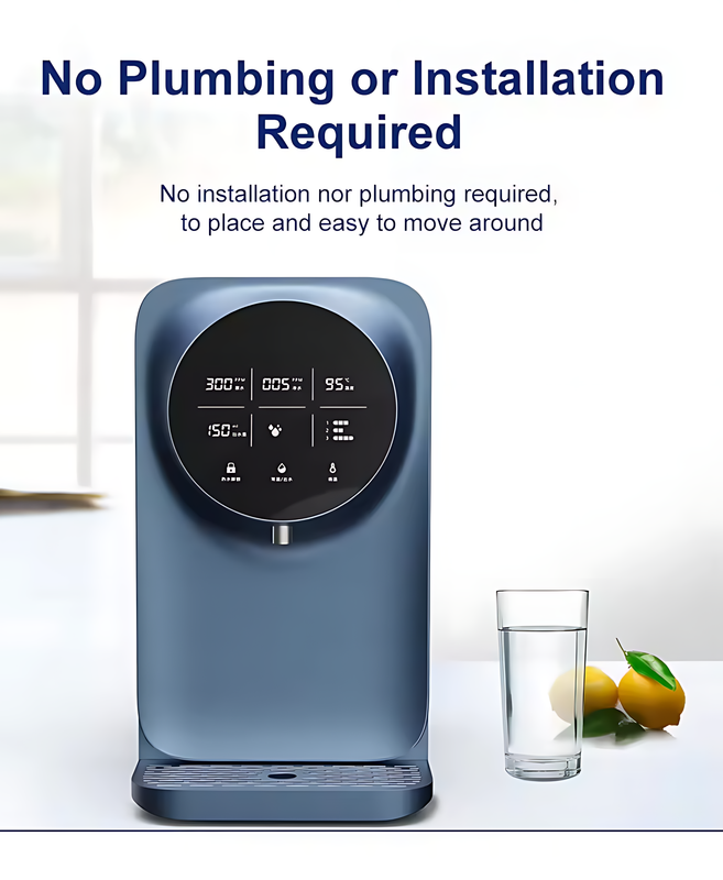 5-Stage Countertop Reverse Osmosis Water Purifier with UV Sterilization