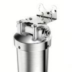 Stainless Steel Undersink Water Filtration System With Dedicated Faucet