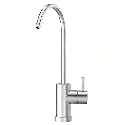 Stainless Steel Undersink Water Filtration System With Dedicated Faucet