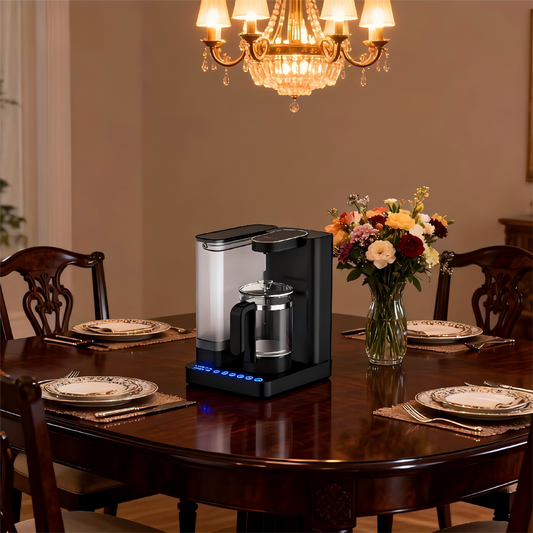 2-Stage Countertop Reverse Osmosis Hot Water Dispenser with Digital Display