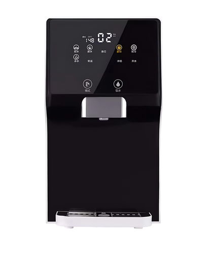 2-Stage Countertop Reverse Osmosis Hot Water Dispenser with Digital Display