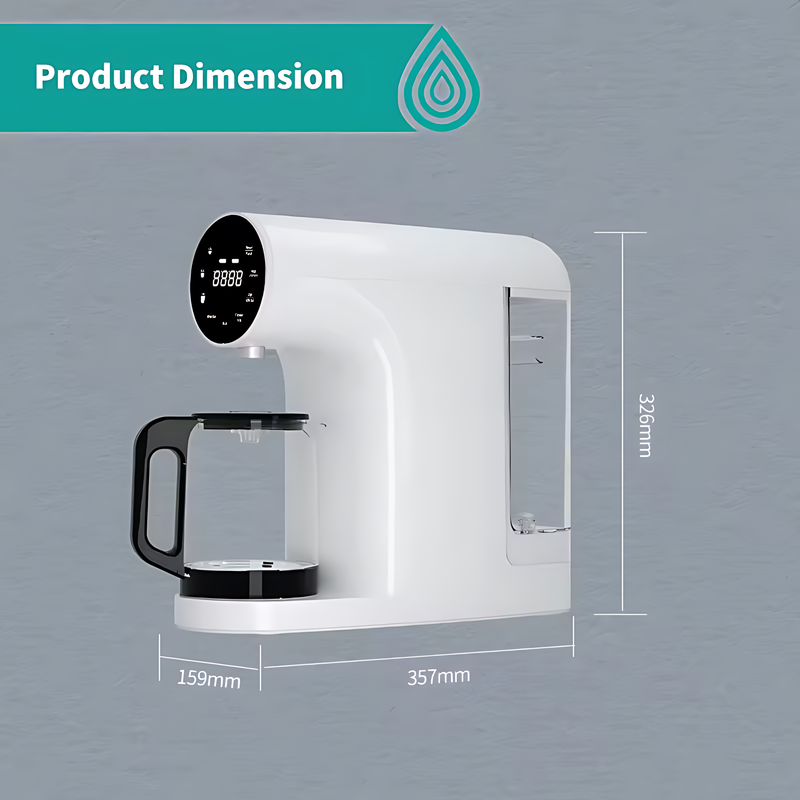 4-Stage Countertop Reverse Osmosis Water Filtration System