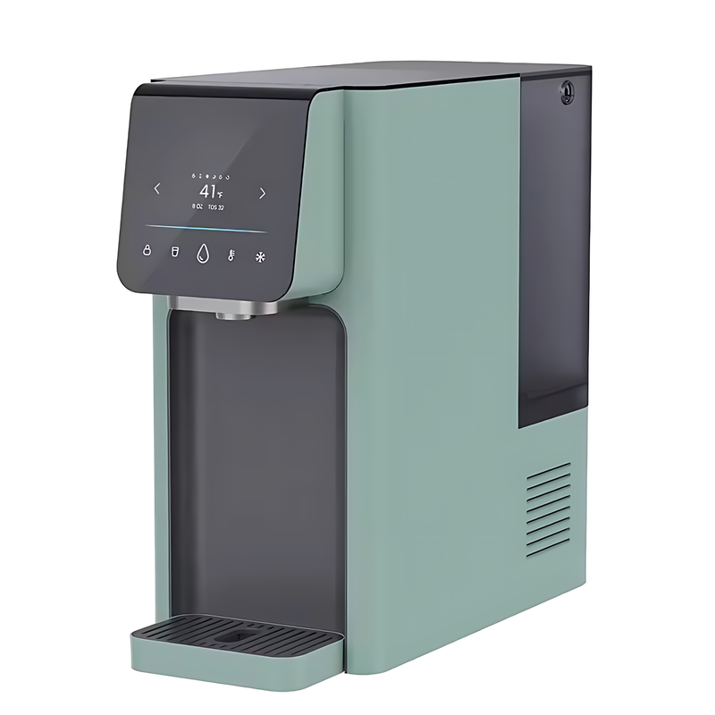 6-Stage Reverse Osmosis Hot and Cold Water Dispenser with OLED Display