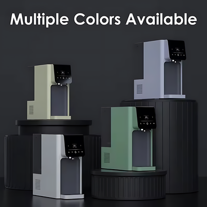 6-Stage Reverse Osmosis Hot and Cold Water Dispenser with OLED Display