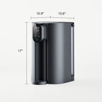 Countertop RO Water Purifier with Instant Hot Water, 600 GPD Filtration, Instant Hot Water and Smart Display
