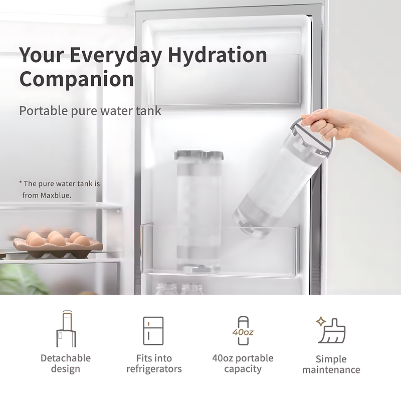 5-Stage Countertop Reverse Osmosis Water Purifier with Instant Hot Water