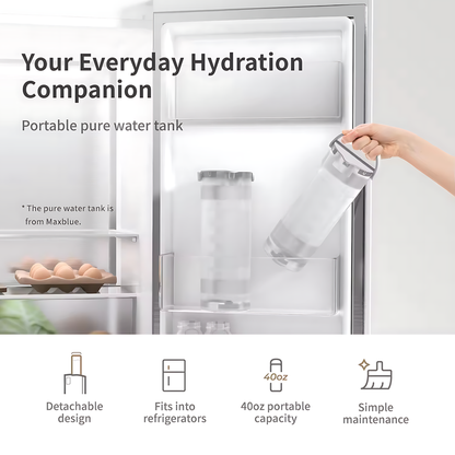 5-Stage Countertop Reverse Osmosis Water Purifier with Instant Hot Water