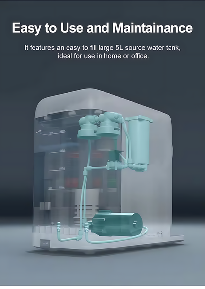 5-Stage Countertop Reverse Osmosis Water Purifier with UV Sterilization