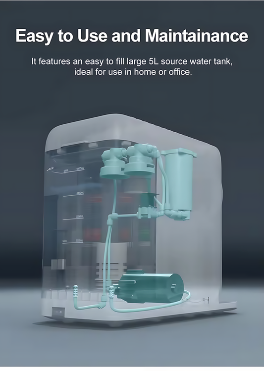 5-Stage Countertop Reverse Osmosis Water Purifier with UV Sterilization