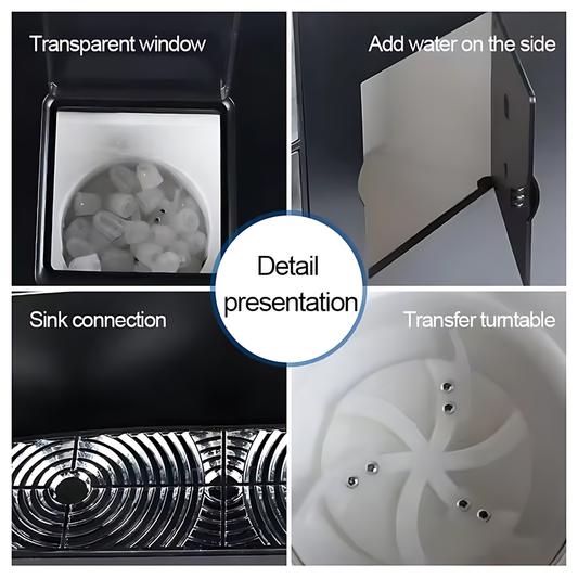 3-in-1 Countertop Ice Maker and Water Dispenser