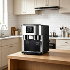 Countertop 3-in-1 Ice Maker and Water Dispenser with 40 lbs/day Ice Production and Automatic Ice Making