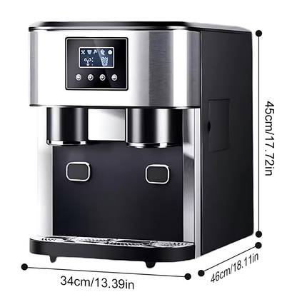 3-in-1 Countertop Ice Maker and Water Dispenser
