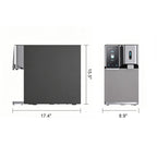 Countertop RO Water Dispenser with Ice Maker, 30 lbs/day Ice Production, 5 GPH Hot Water Output and Multi-Temperature Settings