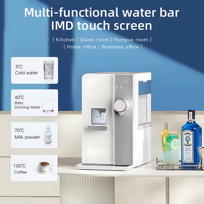 Countertop Ice Maker and Water Dispenser with UV Sterilization
