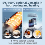 Countertop Ice Maker and Water Dispenser with UV Sterilization
