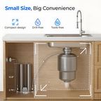 Stainless Steel Under Sink Water Filter System