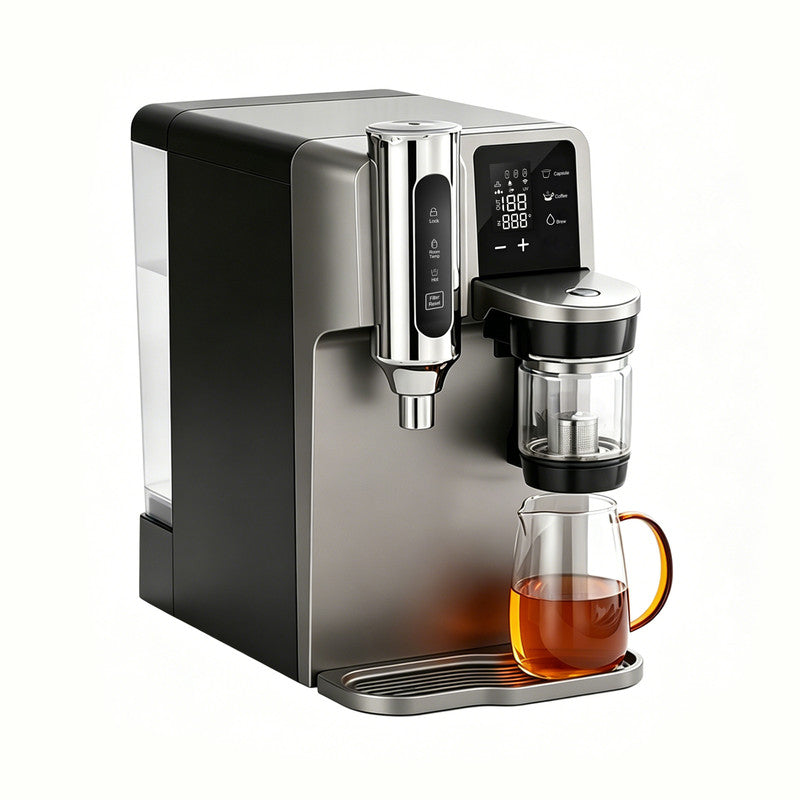 Countertop RO Water Purifier with 6-Stage Filtration, 5-Second Instant Heating and Hot & Cold Water