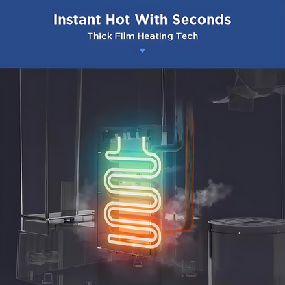 7 Stage Reverse Osmosis Water Filter System Desktop RO Instant Coffee Tea Machine