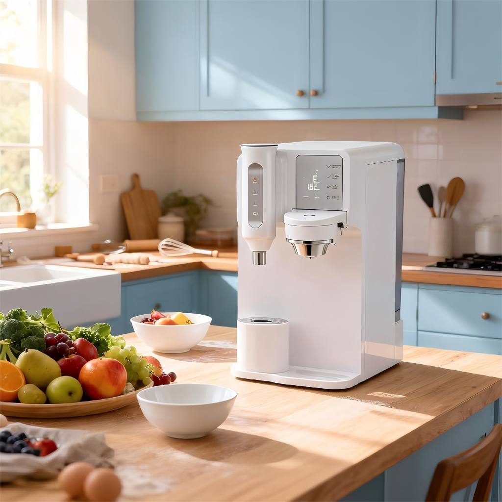7 Stage Reverse Osmosis Water Filter System Desktop RO Instant Coffee Tea Machine