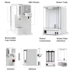 7 Stage Reverse Osmosis Water Filter System Desktop RO Instant Coffee Tea Machine