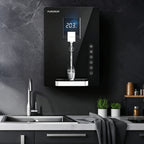 Wall-Mounted Instant Hot Water Dispenser with 5 GPH Heating Capacity and Touch Screen Control