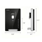 Wall-Mounted Instant Hot Water Dispenser with 5 GPH Heating Capacity and Touch Screen Control