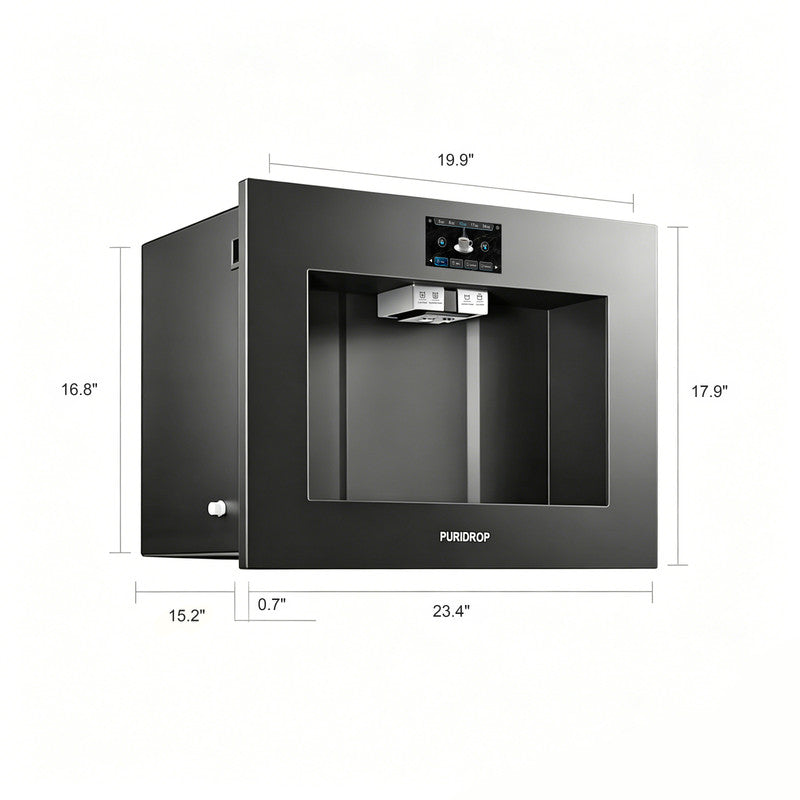 Wall-Mounted Instant Hot Water Dispenser with Fast Heating, Cold Water Function and Touch Control